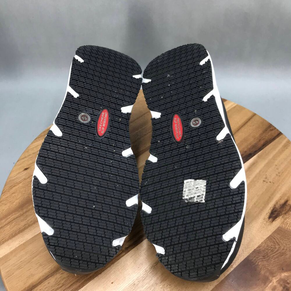 Skechers WORK Ultra Go Comp Toe Shoes Mens 11 Black Lace Up Low‎ Top Sneakers - Picture 7 of 9